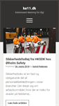 Mobile Screenshot of ke11.dk